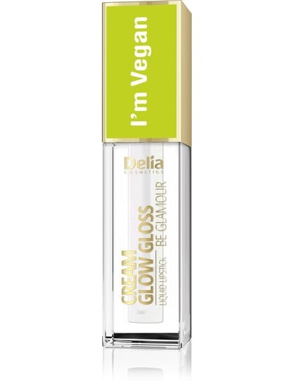 

Блеск для губ, объем 100 Totally Crystal, 5 мл Delia, Cream Glow Gloss Be Glamour, I’m Vegan, Delia Cosmetics