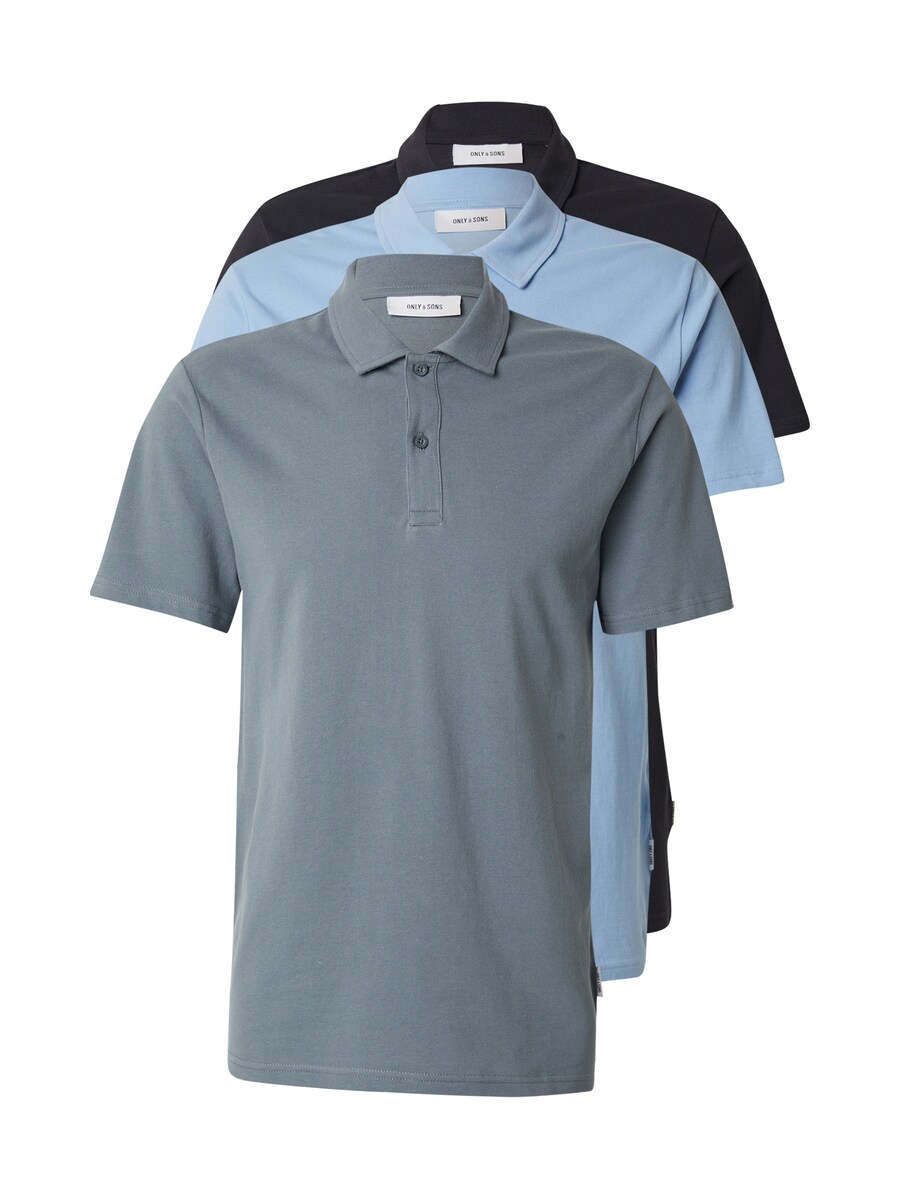 

Рубашка Only & Sons ONSGORDON, цвет Light blue/Grey/Black