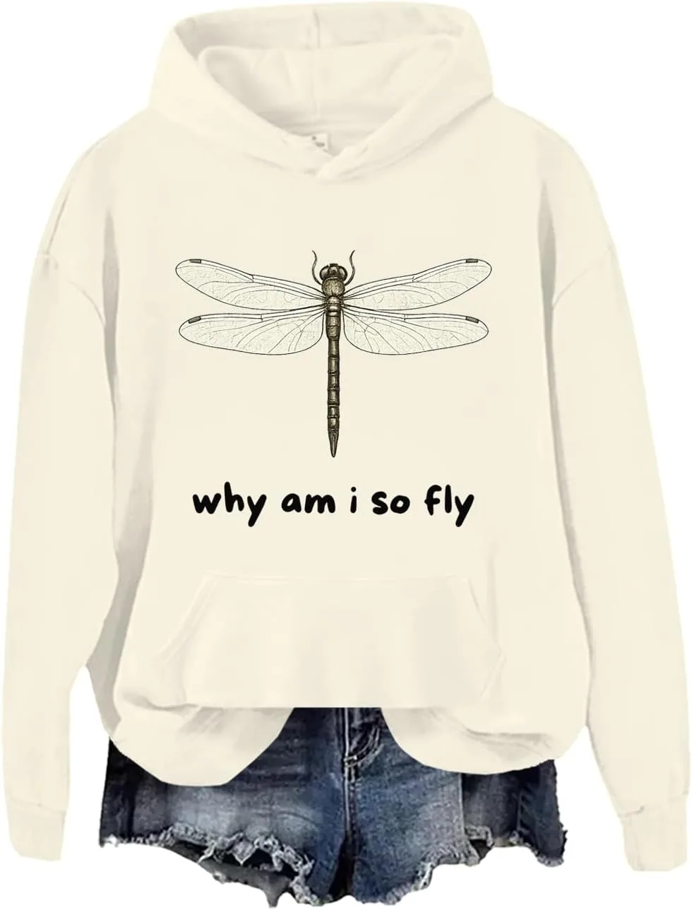 

Толстовка Why Am I So Fly Dragonfly Phncal