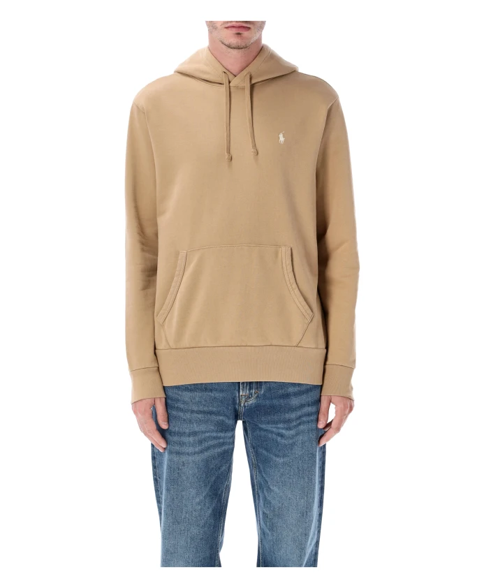 

Худи из махровой ткани с петлевой структурой Polo Ralph Lauren, коричневый