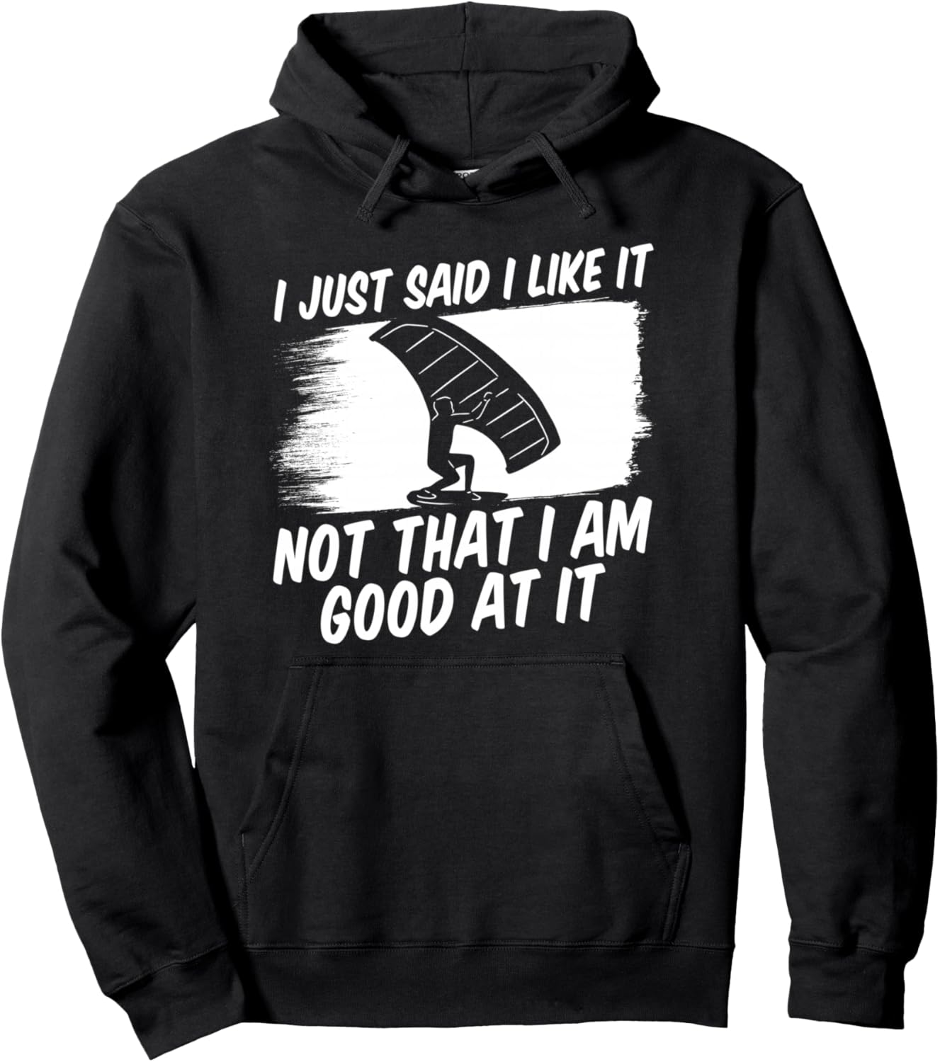 

Худи для вингсерфинга, фойлинга и вингбординга Wing Foiling Shirt, черный