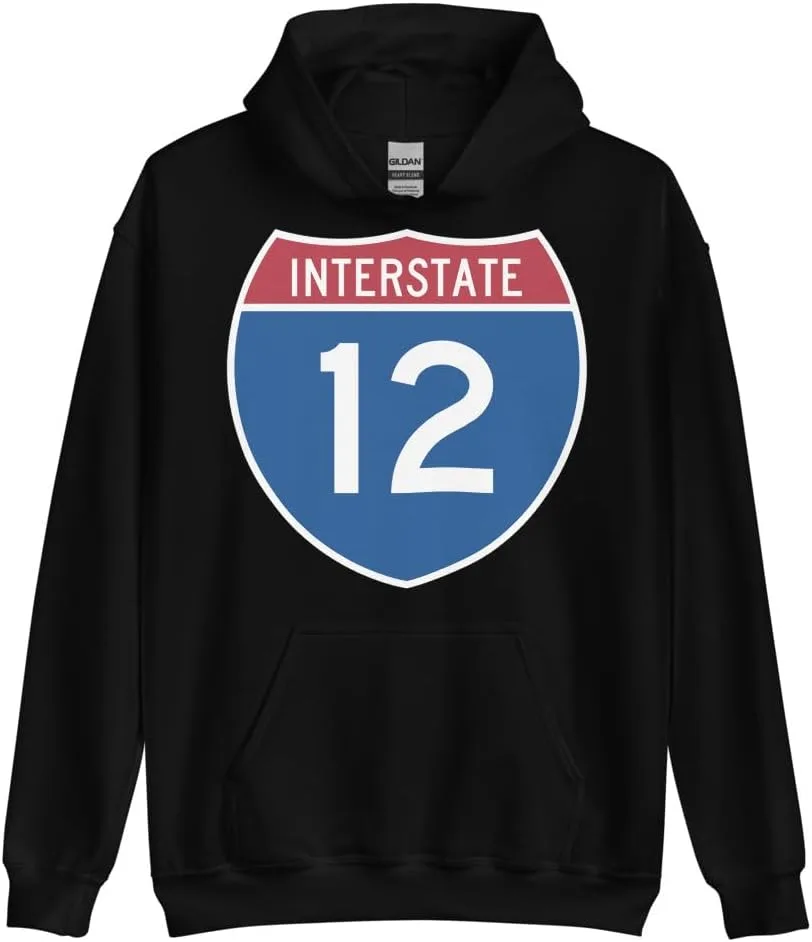 Толстовка Interstate 12 Generic, черный