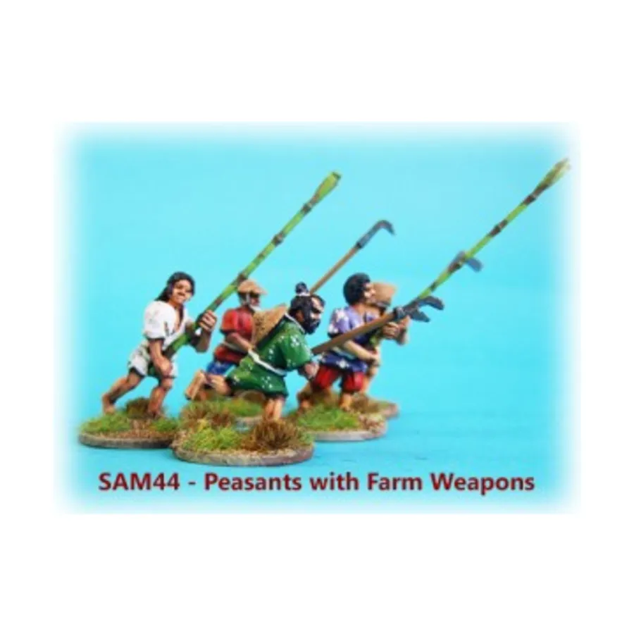 

Крестьяне с сельскохозяйственным оружием (5), Samurai - 16th Century (28mm)