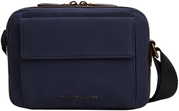 

Повседневная маленькая сумка-мессенджер Tommy Hilfiger из водоотталкивающего нейлона, молнии и регулируемого ремня, Preppy Navy, Синий, Повседневная маленькая сумка-мессенджер Tommy Hilfiger из водоотталкивающего нейлона, молнии и регулируемого ремня, Pre