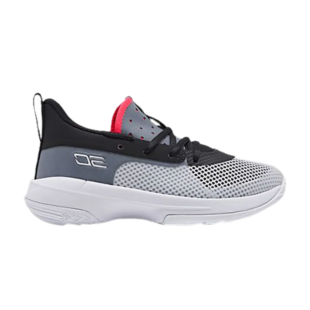 

Кроссовки Curry 7 Little Kids Under Armour, белый