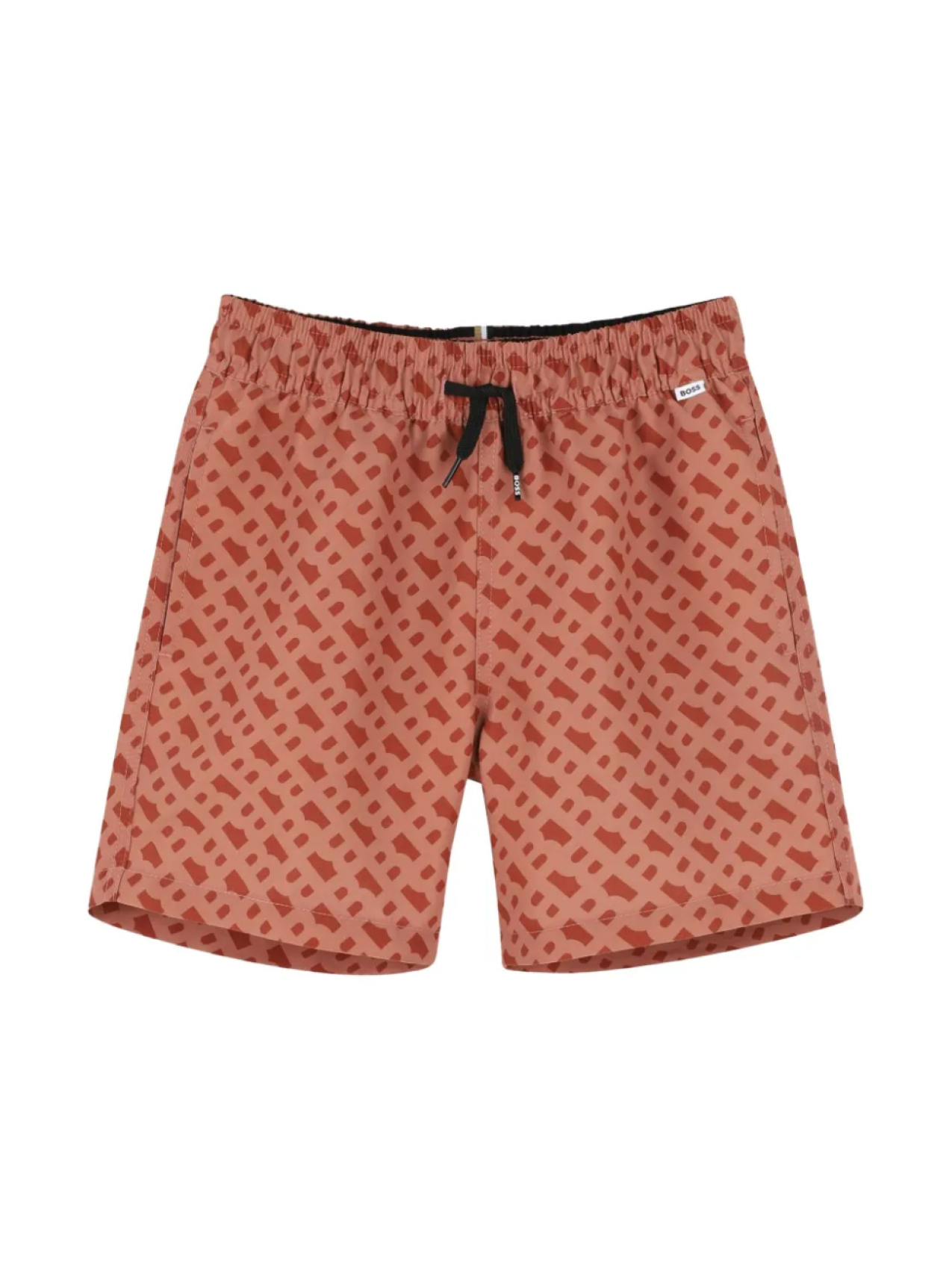 

BOSS Kidswear плавки-шорты с логотипом, оранжевый
