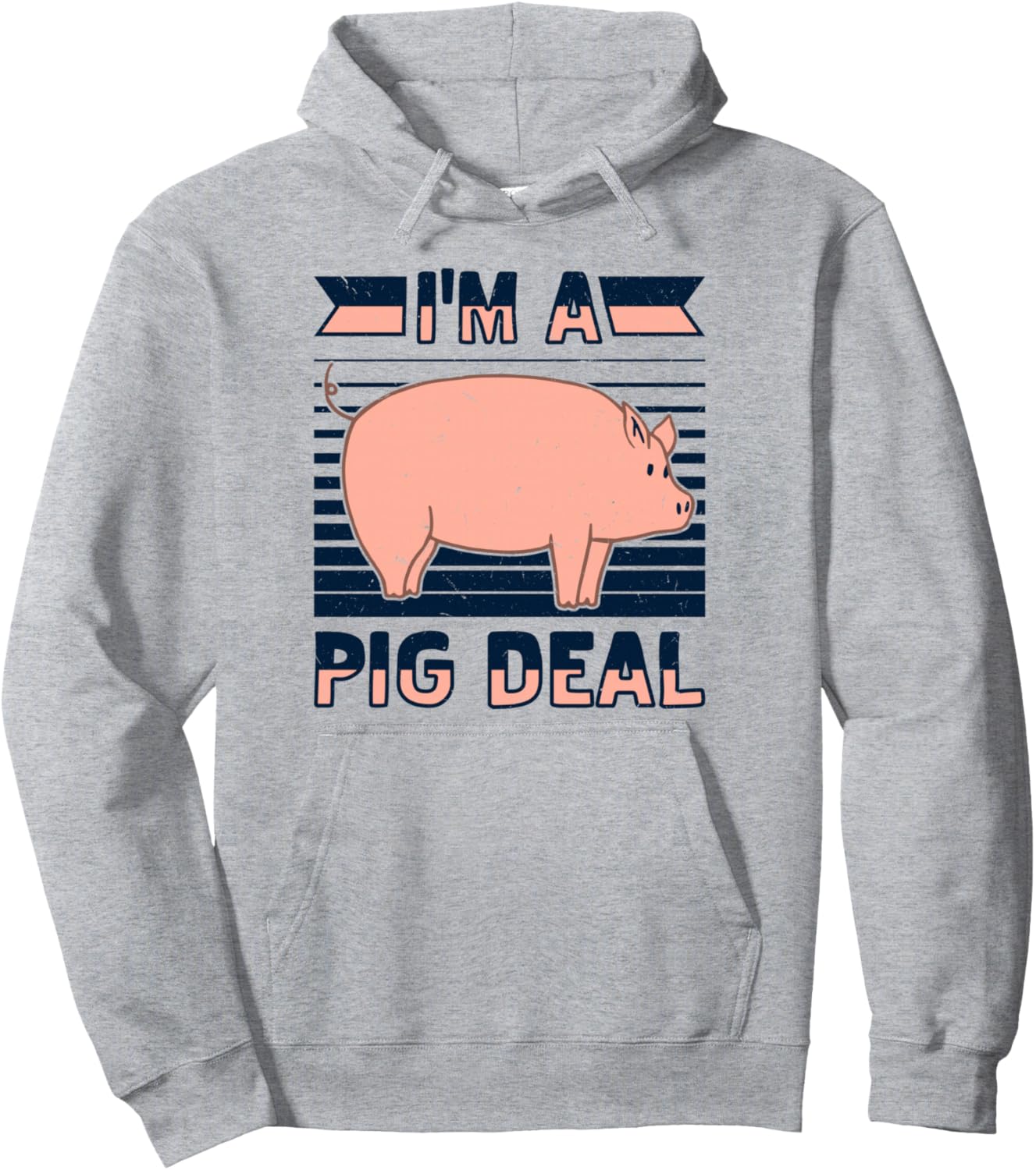 

Свинья, домашняя свинина, свиная грудинка, свиная грудинка, толстовка со свиным низом Pot Belly Pig Gifts, серый