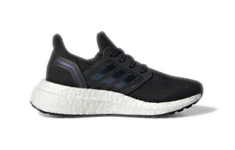 Кроссовки adidas Ultraboost 20 Core Black Blue Violet PS — фото 2
