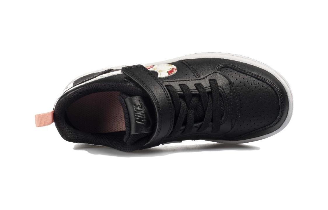 Кроссовки Nike Court Borough Kids Skateboarding Shoes PS Low-top Black, черный — фото 4