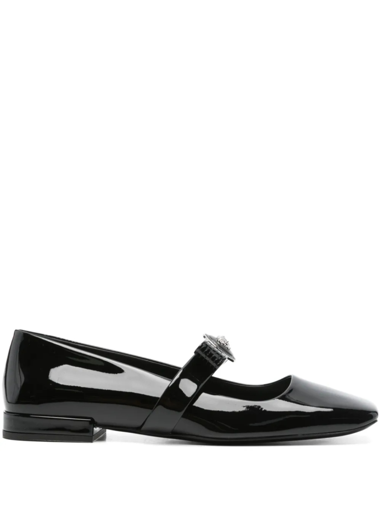 Балетки Gianni Ribbon Versace, черный