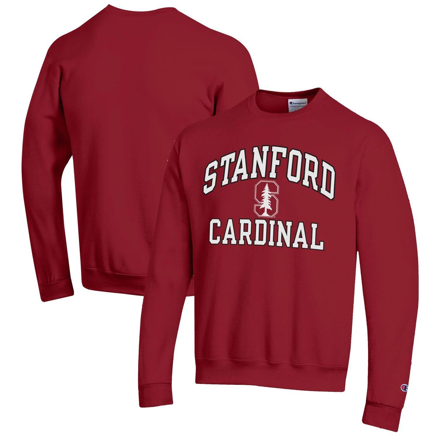 

Мужской пуловер Cardinal Stanford Cardinal High Motor, толстовка Champion