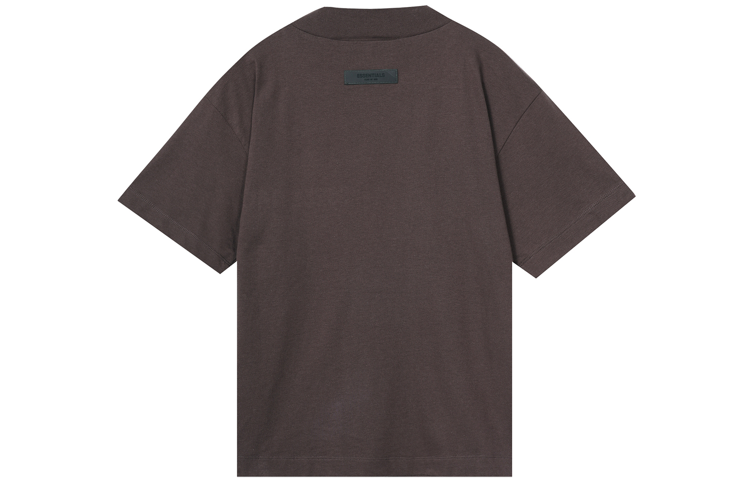 Футболка с коротким рукавом 'Темно-черный' Fear Of God Essentials, Сливовая — фото 3
