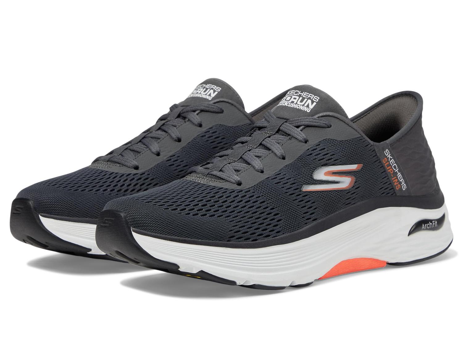 

Кроссовки SKECHERS Skechers Hands Free Slip-Ins: Go Run Max Cushioning Arch Fit - Game, Charcoal/Black