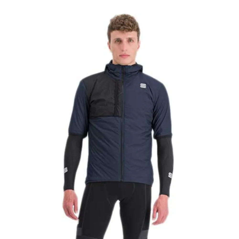 

Куртка Sportful SuperGirara Puffy short sleeve, синий