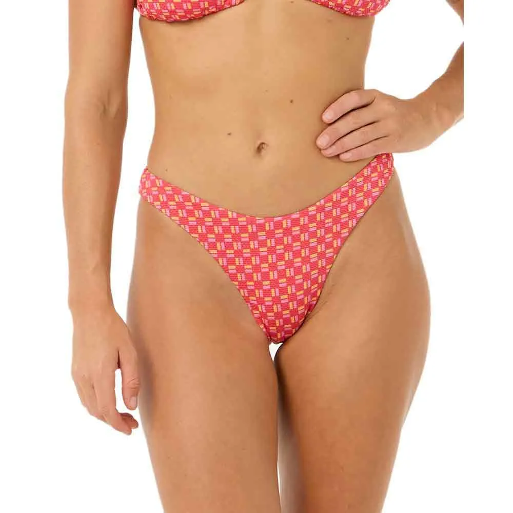 

Низ бикини Rip Curl Shell Cove High Leg Cheeky, розовый