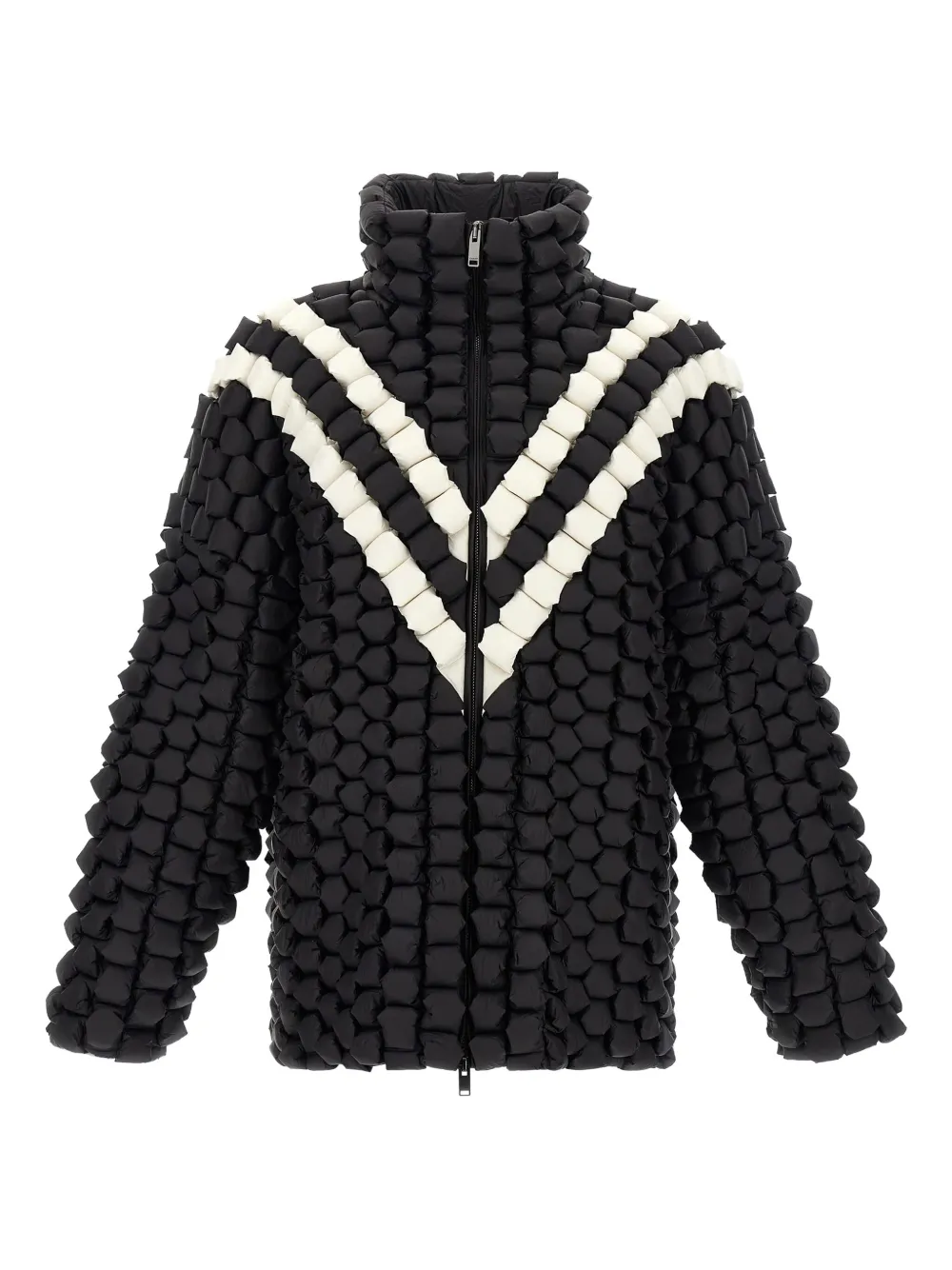 

Куртка из нейлона с плетеной 3D-структурой RAXXY, черный