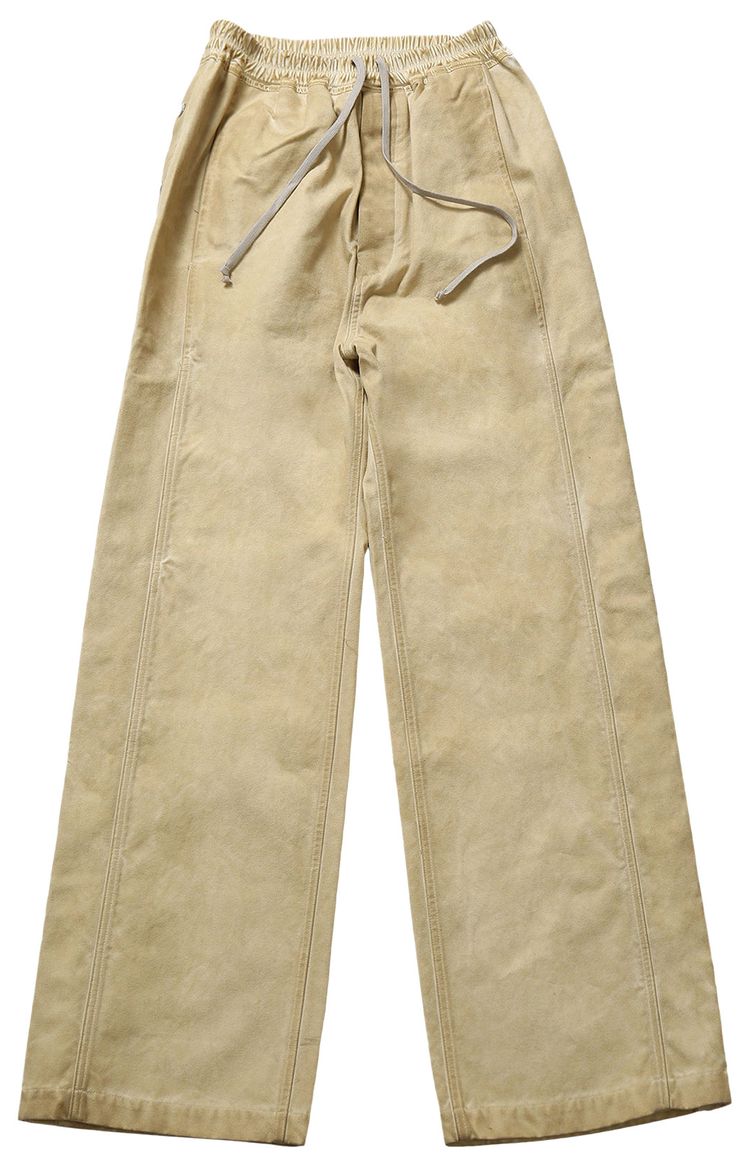 

Брюки Rick Owens DRKSHDW Pusher Pants 'Parchment', желтый