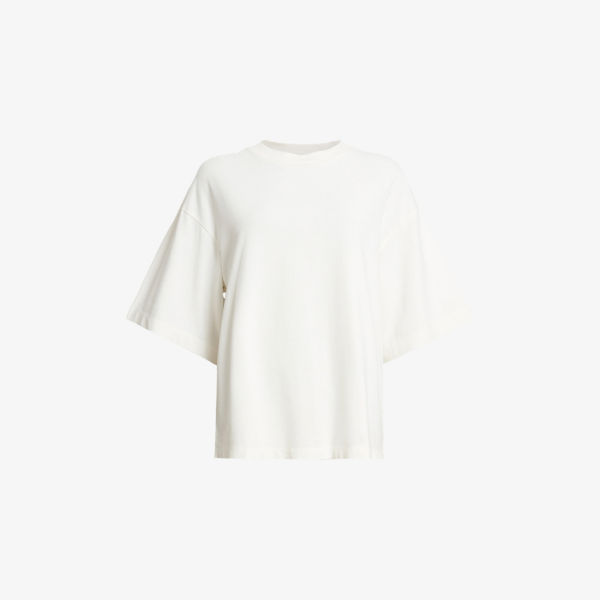 

Футболка Allsaints Amelie с кружевным узором, белый