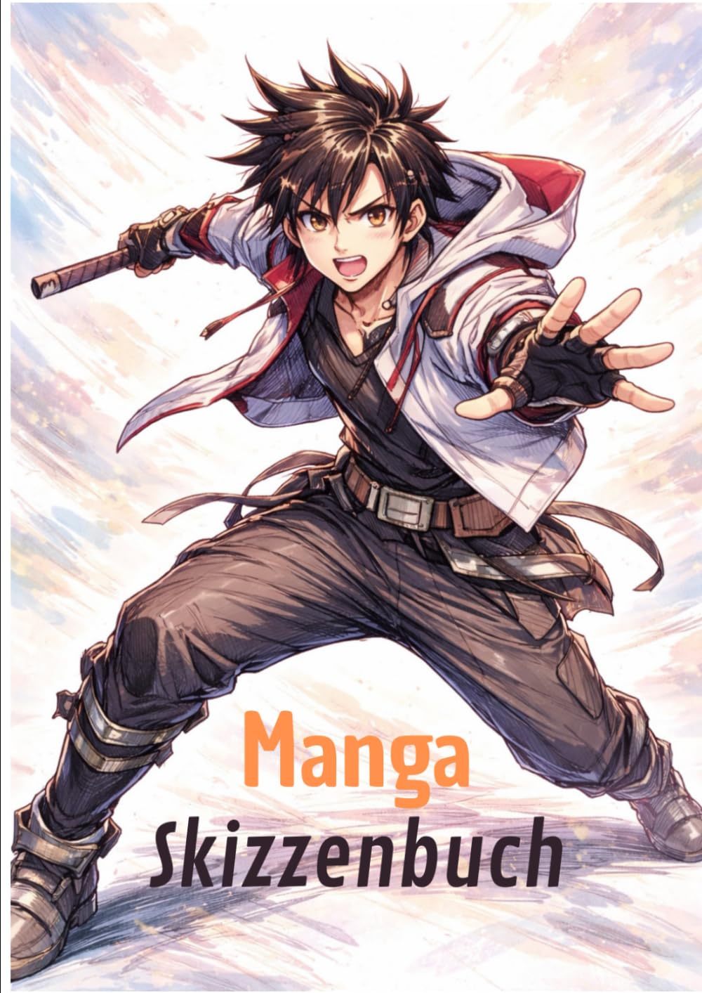 

Manga Skizzenbuch A4 - Zeichne deine eigene Welt: Leeres Zeichenbuch für Manga, Anime & Charakterdesign - 100 Seiten | Format A4 (21 x 29,7 cm) (German Edition) (Independently published)