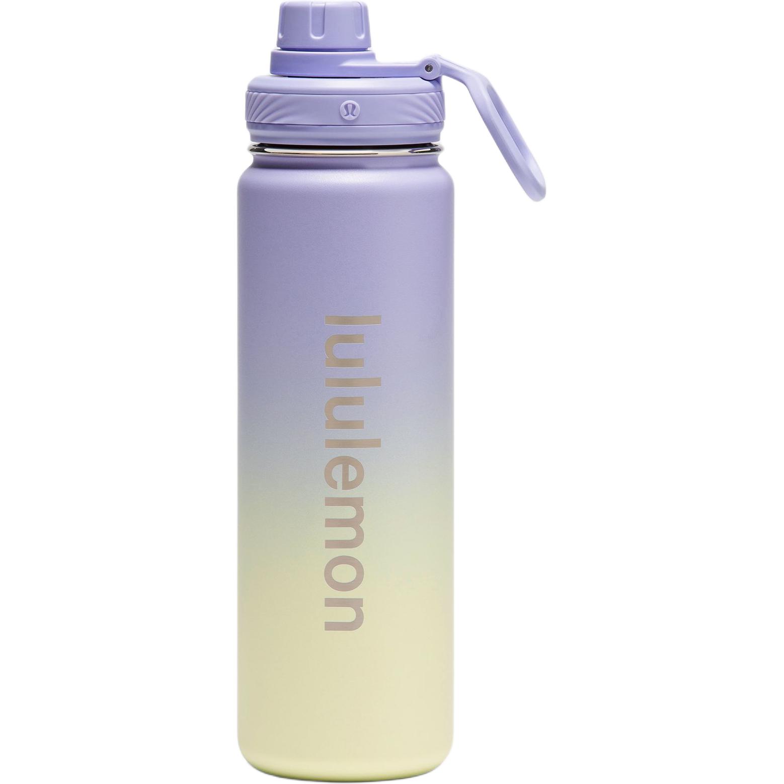 

Lululemon Спортивные бутылки Vitality Yellow Green/Lavender Grass Frost Purple 710ml