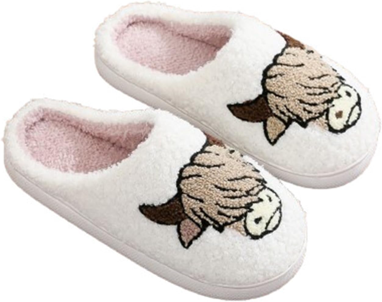 

Женские и мужские пушистые тапочки с рисунком кошек и собак, мультяшные домашние тапочки с мягкой мемори-пеной, уютные плюшевые тапочки для пары, для дома (40/41 EU, акула) Znel, белый