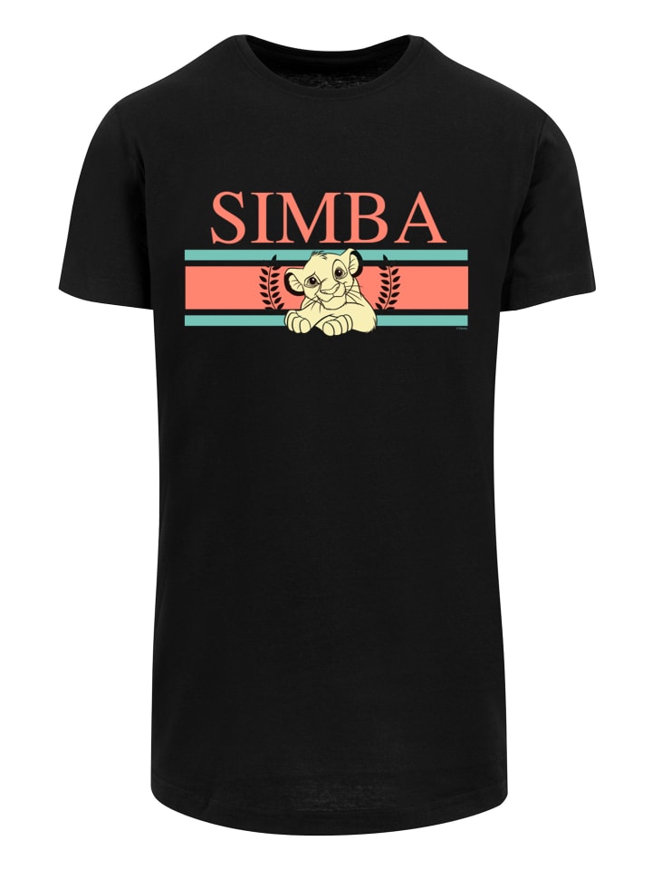 

Удлиненная футболка Disney The Lion King Simba Stripes черного цвета F4NT4STIC, Черный, Удлиненная футболка Disney The Lion King Simba Stripes черного цвета F4NT4STIC