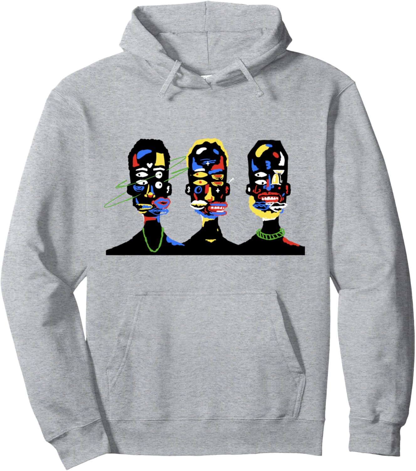 

Толстовка с разноцветным лицом Control Industry