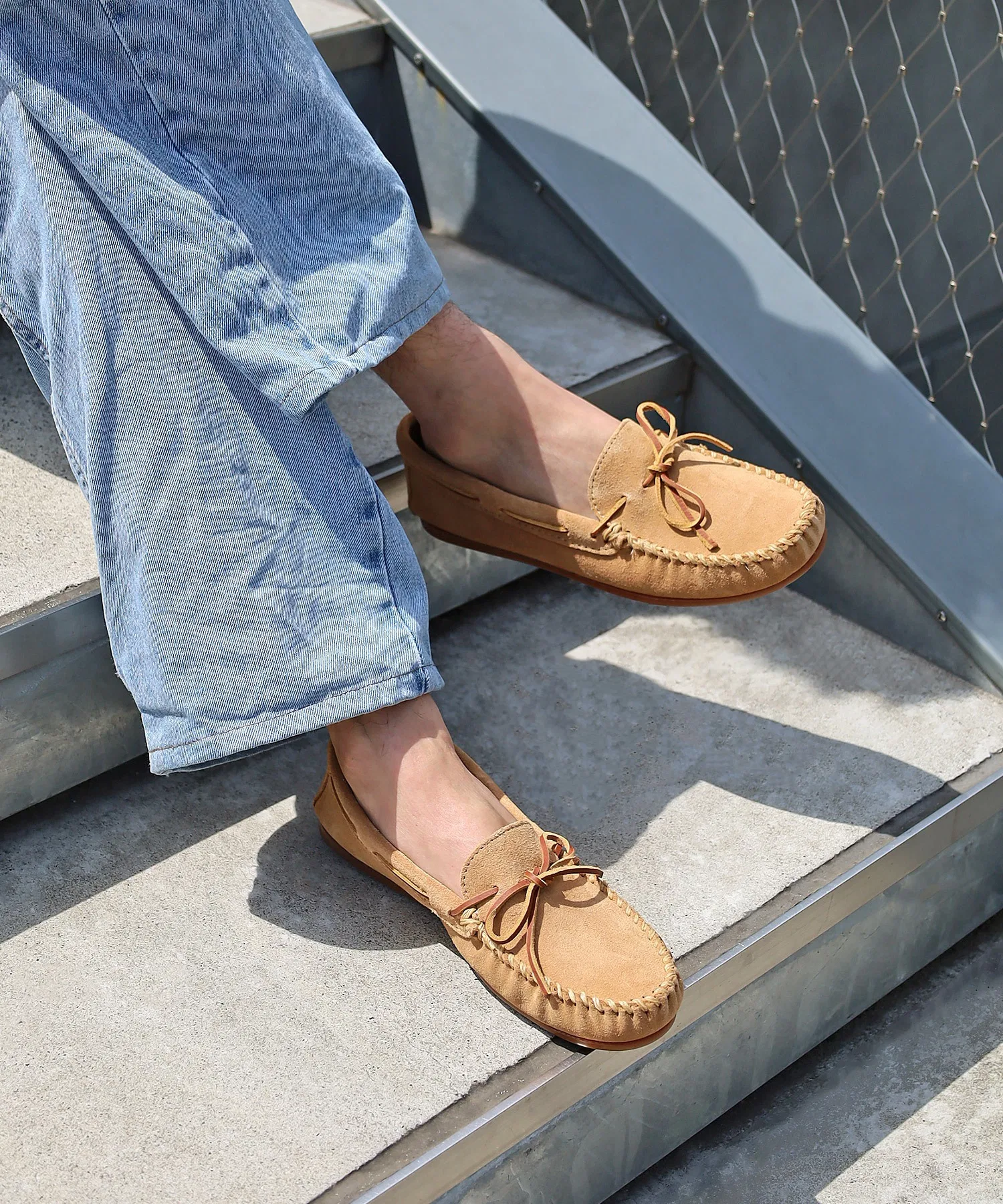 Мужские мокасины Minnetonka CLASSIC MOC — фото 4