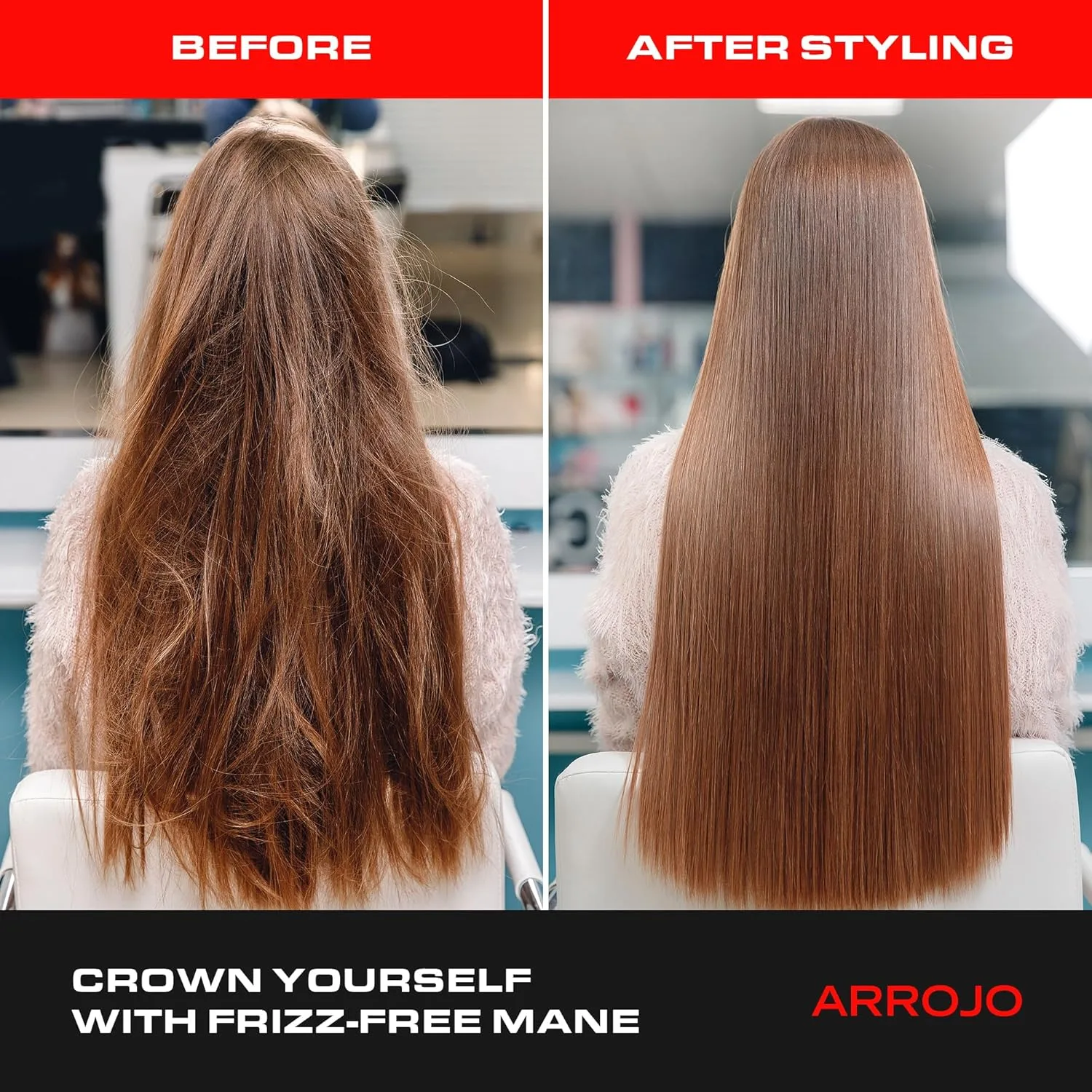 Сыворотка для волос Arrojo Defrizz Serum, 113 мл - без сульфатов и парабенов, для вьющихся и поврежденных волос, для мужчин и женщин - с ароматом лаванды и груши. — фото 2