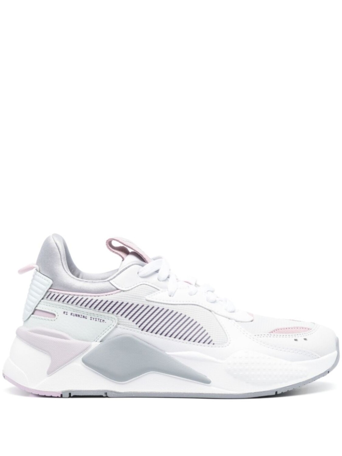 Кроссовки PUMA со вставками RS-X, белый