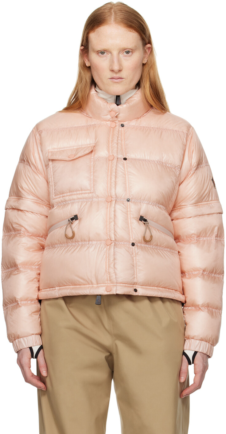 

Розовый пуховик Mauduit Moncler Grenoble