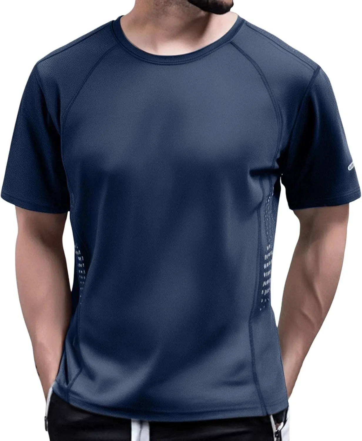 

Мужская футболка с коротким рукавом Quick Dry Breathable для бега и тренировок