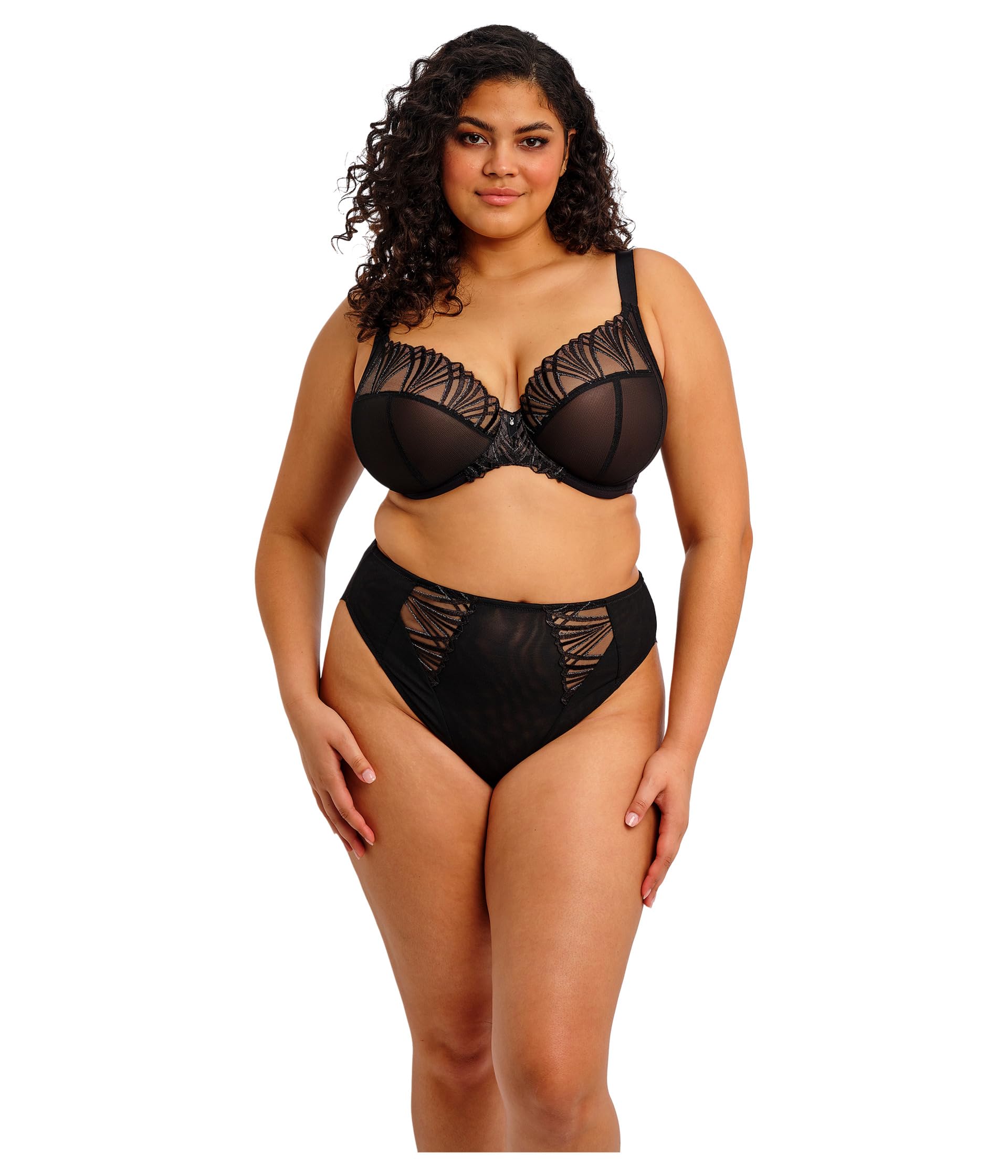 

Бюстгальтер elomi Reja Underwire Plunge Bra, черный