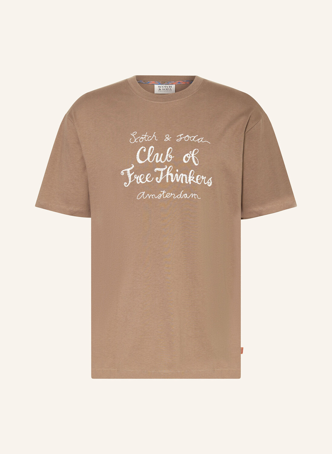 

Футболка Scotch & Soda, коричневый