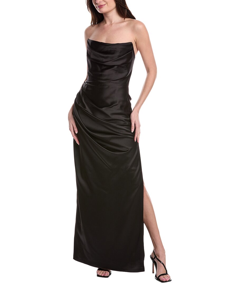 

Платье GIGIIS Doutzen приталенного кроя, черный