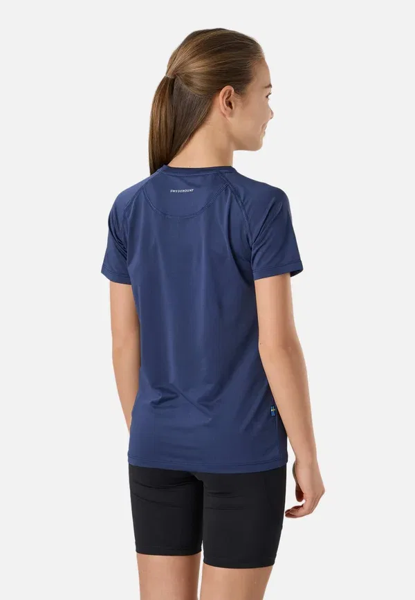 Футболка для тренировок Swedemount Core Training Tee G JR Basic T-Shirt, темно-синий — фото 3