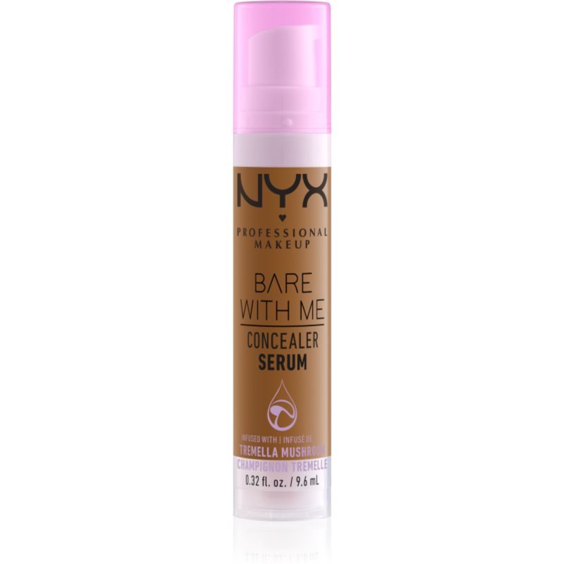 

NYX Professional Makeup Bare With Me Concealer Serum увлажняющий консилер 2 в 1 оттенок 10 Camel 9,6 мл