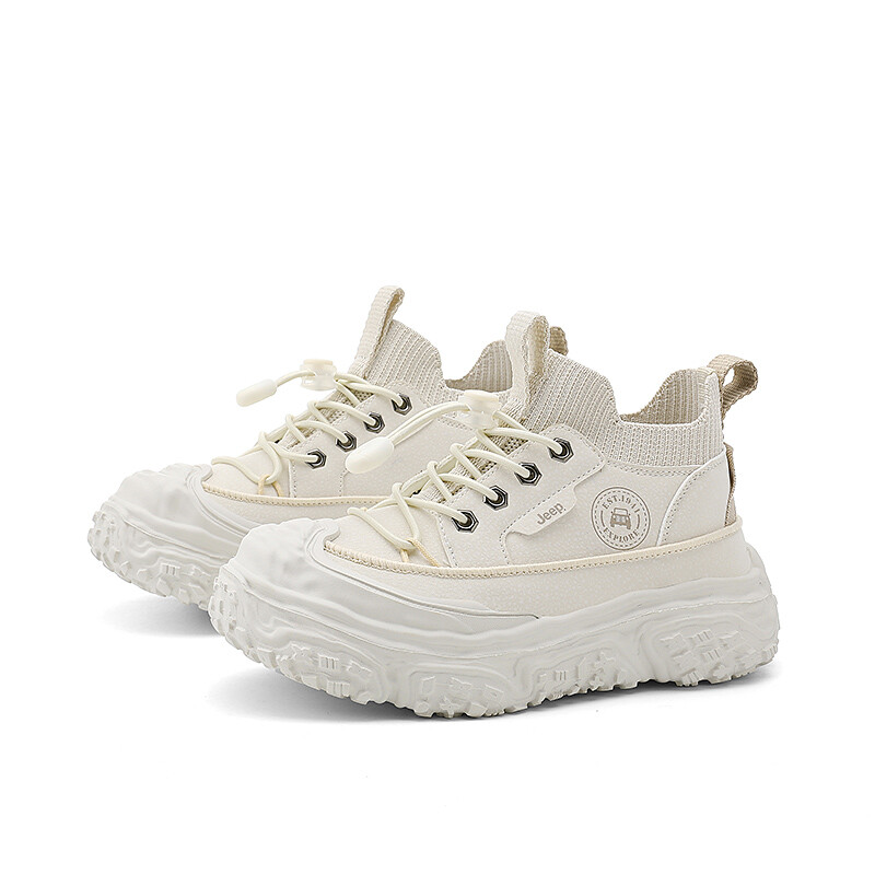 Кроссовки Jeep Kids Lifestyle Shoes Kids Low-top Off-white, цвет Off-white — фото 3