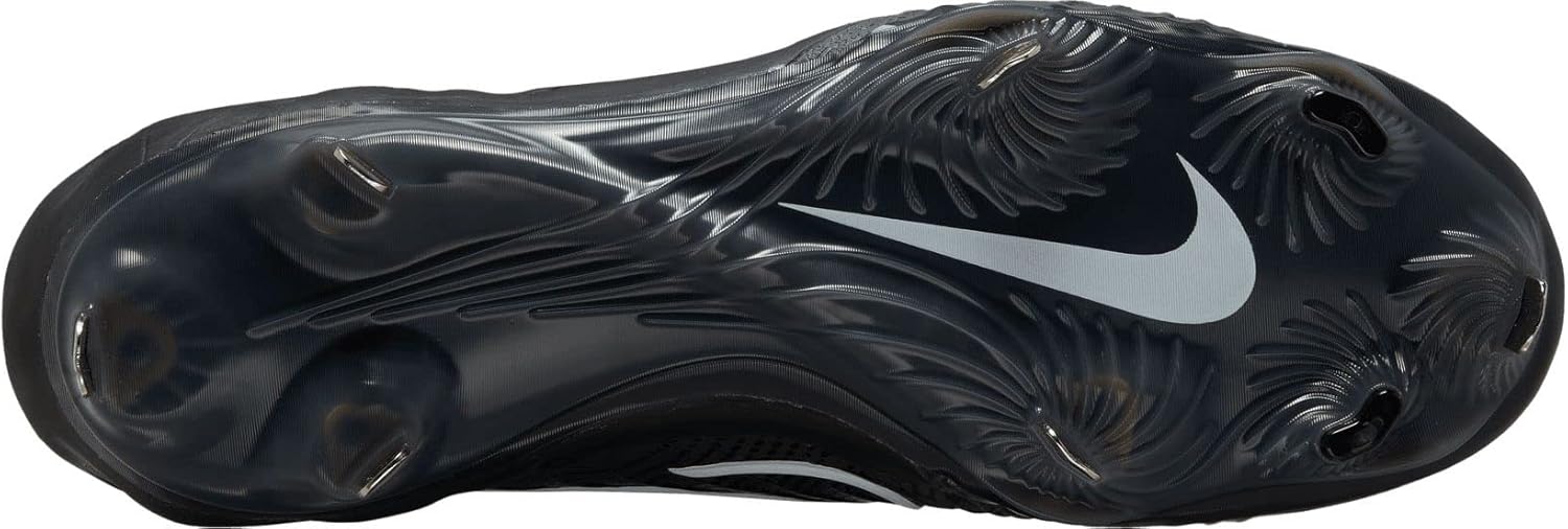 Мужские бейсбольные бутсы Nike Alpha Huarache NXT, Black/Dark Smoke Grey/Light Smoke Grey/White — фото 3
