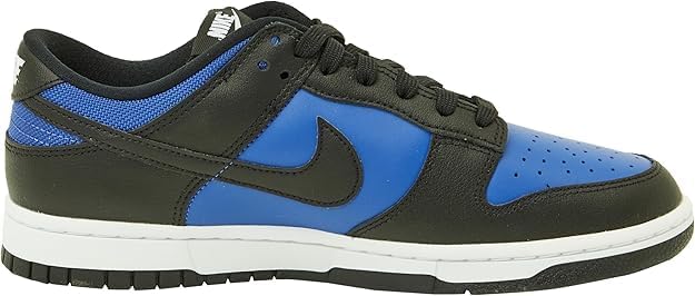 Мужские кроссовки Nike Dunk Low, белый/черный/синий — фото 4