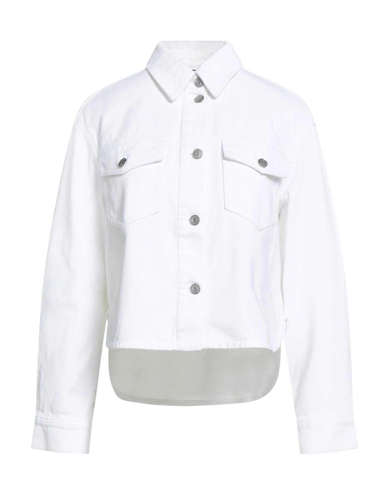 

Джинсовая рубашка Armani Exchange, белый