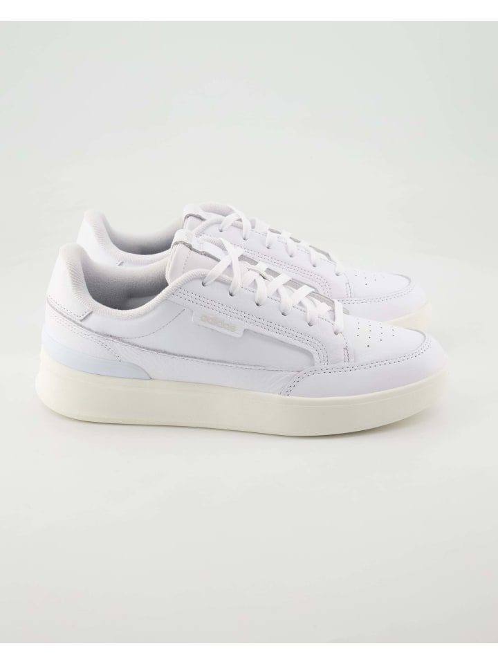 Кроссовки на шнуровке adidas, белый — фото 2
