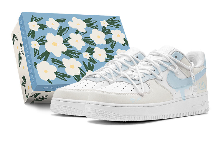 

Мужские кроссовки для скейтбординга Nike Air Force 1, Light Blue