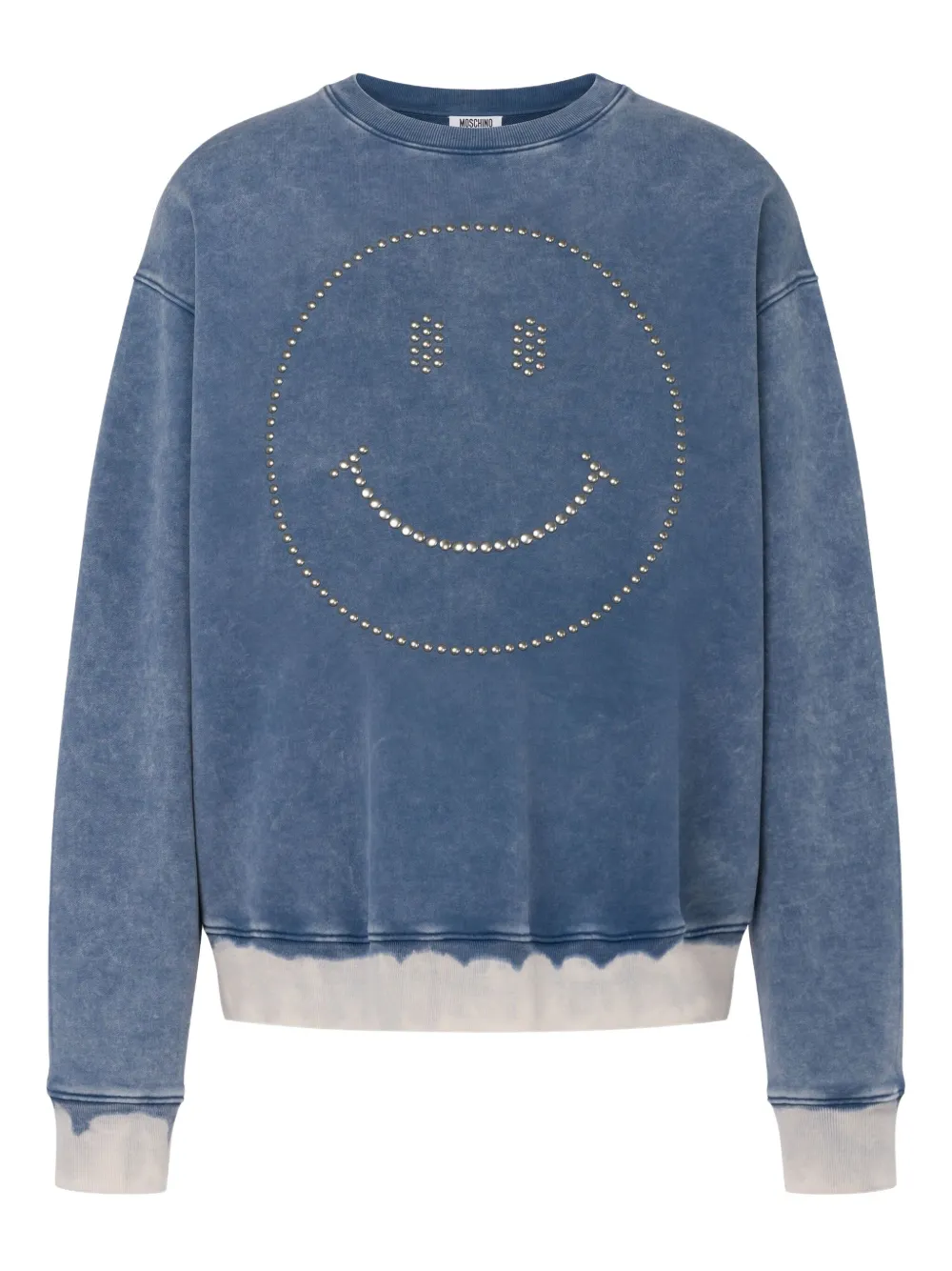 

Толстовка с заклепками Moschino, синий