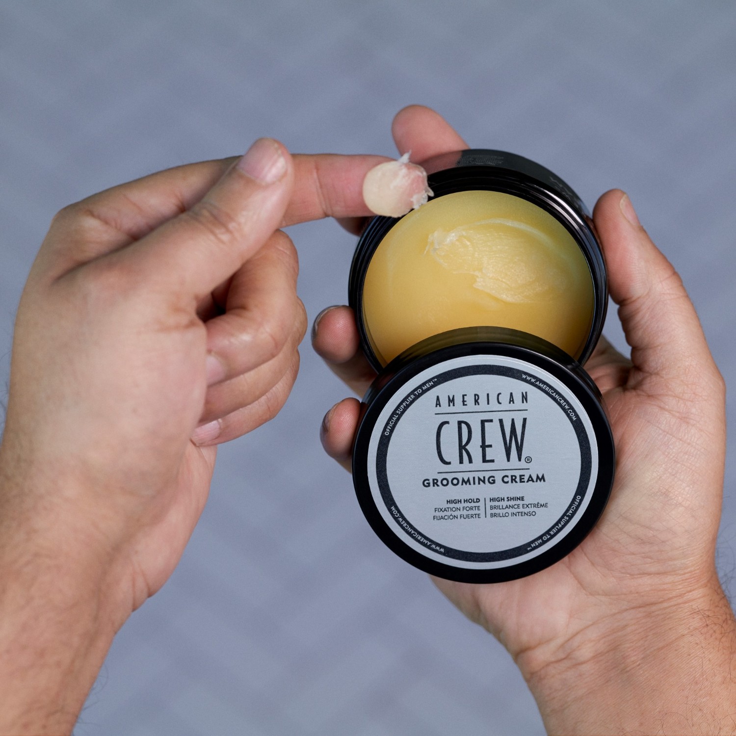 Крем для волос classic grooming cream American Crew, вес 85 гр. — фото 4