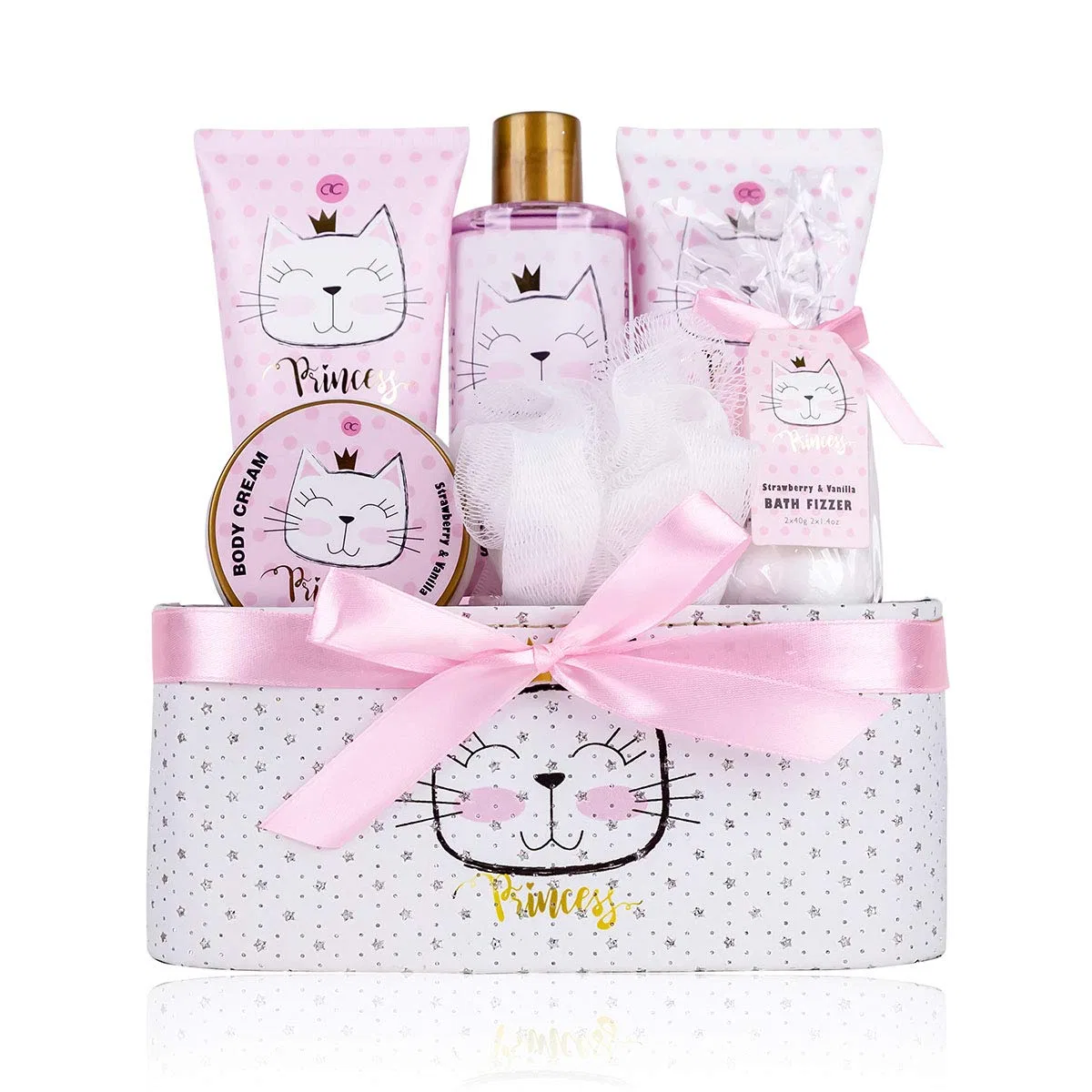 Подарочный набор Accentra Princess Kitty для девочек, 7 предметов Accentra