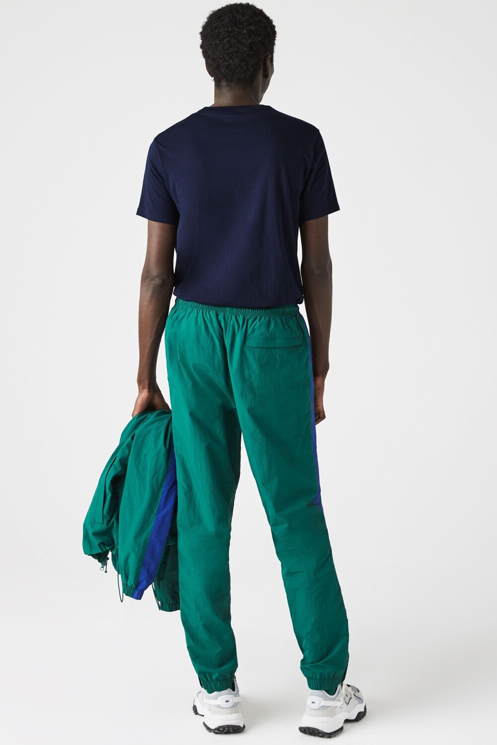 Роскошная футболка из хлопка пима Lacoste, синий — фото 2