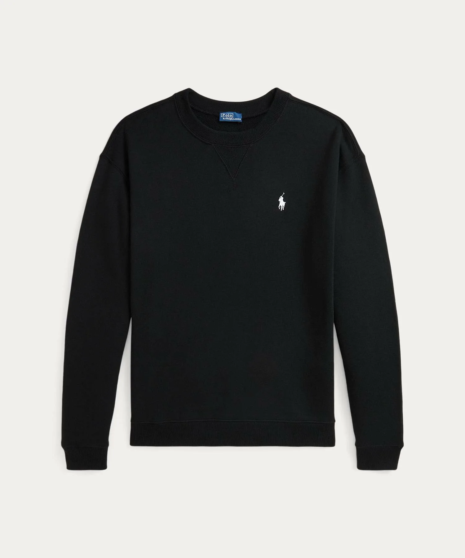 Флисовый пуловер с круглым вырезом Polo Ralph Lauren, 001 Black