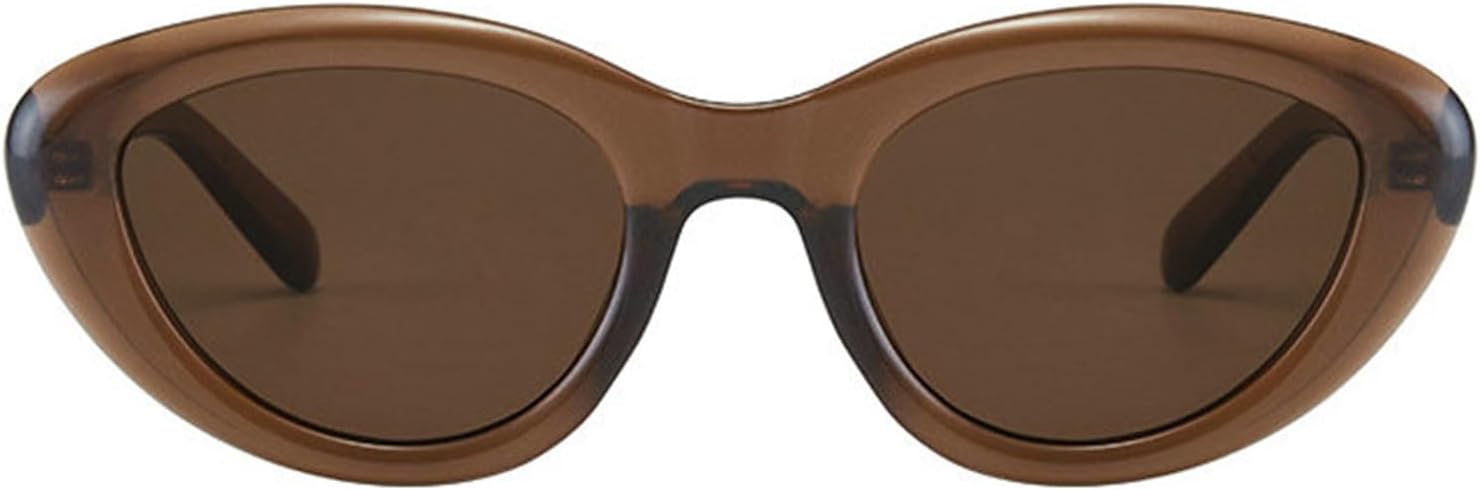 

Винтажные женские солнцезащитные очки «кошачий глаз» Willochra, винтажные маленькие модные солнцезащитные очки для мужчин, овальные очки для активного отдыха, защита от ультрафиолета UV400, C3