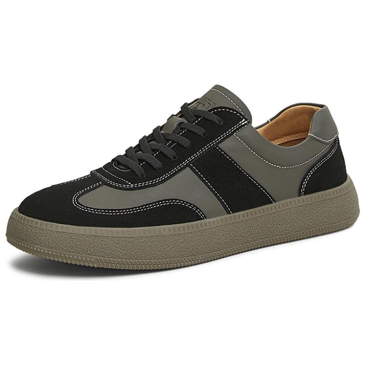 Скользоустойчивые мужские кедры для скейтбординга Low Top Tata, хаки — фото 4